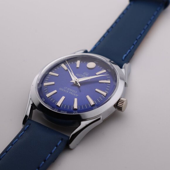 Vintage Roamer ST96 Watch – Swiss Made, 17 Jewels, Manual Wind, Stylish - Picture 5 of 9